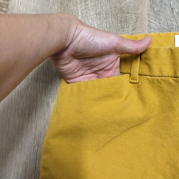 Gap Mustard Yellow Skinny Ankle Pants - Picture 4 of 7